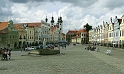 Telč, najkrajšie námestie v Česku
